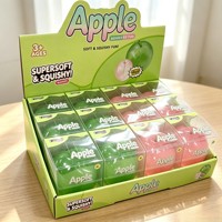 Jouet à presser transfrontalier le plus vendu, thé vert et pomme verte, en matériau TPR, emballé individuellement, même style, Xiaohongshu Maltose