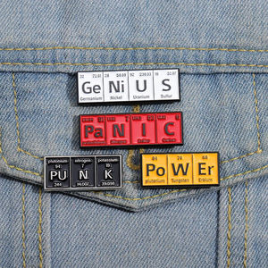 เข็มกลัดเคลือบสูตรคณิตศาสตร์สำหรับผู้หญิง - Product Image 6