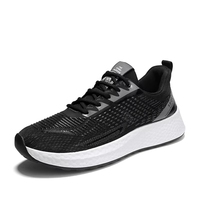 Chaussures de sport légères pour la course à pied, blanches, unies, tendance, décontractées, pour hommes