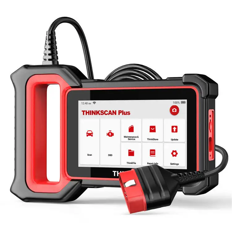 THINKCAR Thinkscan Plus S7 OBD2 AutoDiagnostic Tool for All Cars ABS/SRS/ECM/TCM/BCM/IC/AC7 Systems obd2 Scannerが30% オフ