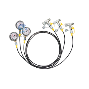 Kit de test <span class=keywords><strong>hydraulique</strong></span> pour machines de construction XZTK-60K, manomètre, instruments de mesure de pression, outil de test - Product Image 3