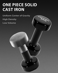 Ensemble d'haltères réglables pour la salle de sport à domicile, équipement de musculation, haltères libres, haltères en paires et en ensembles |   Plusieurs couleurs - Product Image 3