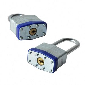 Cerradura de Embutir WEKIS de Latón y Acero Inoxidable, Candado para Exteriores sin Llave, 3 Llaves, Grado 1 ANSI, para Cobertizos, Almacenes, Escuelas, Gimnasios - Product Image 4