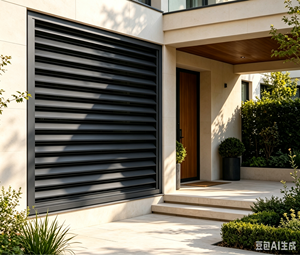 Système de ventilation de façade en aluminium à lames <span class=keywords><strong>fix</strong></span>ées en <span class=keywords><strong>Z</strong></span> pour murs-rideaux, décoration de façade de bâtiment, économie d'énergie, contrôle solaire - Product Image 1