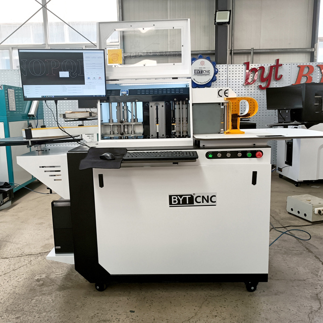 Aluminum Profile 3d Letters Making Machine Led Neon Sign Letter Automatic Channel Letter Bender Machine