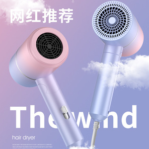 Foldable Hair Dryer 110V DC Motor Strong Wind Single Nozzle Export For Household Use - Product Image 1