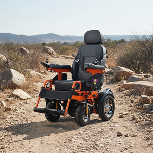 Silla <span class=keywords><strong>de</strong></span> <span class=keywords><strong>Ruedas</strong></span> Eléctrica Inteligente con Joystick para Personas Mayores y con Discapacidad, Certificada por la CE, Motor sin Escobillas <span class=keywords><strong>de</strong></span> 24V 350W, Velocidad <span class=keywords><strong>de</strong></span> 0-10 km/h, Alimentación por Batería - Product Image 6