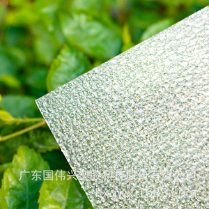 Diamond Particle Pc Board Green Lychee Texture Durable For Skylight And Partition - Product Image 2