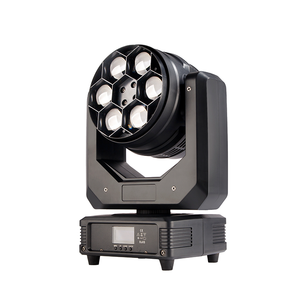 Luz Móvil de Cabeza LED RGBW 4 en 1 de 6x40W, Efecto Ojo de Abeja, para Interiores, Escenarios, Discotecas, Bodas, <span class=keywords><strong>DJ</strong></span> - Product Image 2