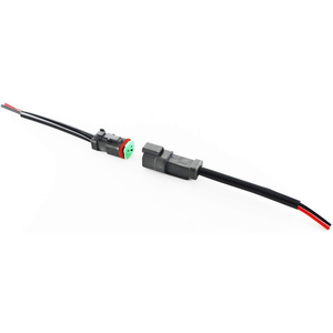 2 针 DT 连接器线束公头和母头电气连接器防水插头，适用于 LED 灯条摩托车 - Product Image 4