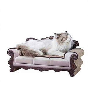 Divano Tiragraffi per Gatti di Alta Qualità Tavoletta Tiragraffi Assemblata Durevole e Resistente all'Usura - Product Image 1