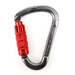 Mosquetón en forma <span class=keywords><strong>de</strong></span> <span class=keywords><strong>pera</strong></span> HMS <span class=keywords><strong>de</strong></span> bloqueo para escalada al aire libre <span class=keywords><strong>de</strong></span> aluminio resistente al por mayor - Product Image 3