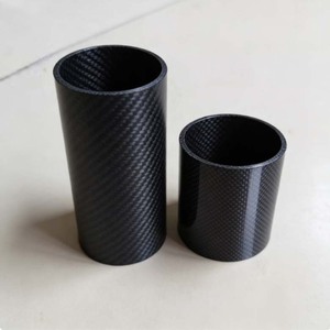 Tubo de Fibra de Carbono 3K de Alto Rendimiento, Diámetro Exterior de 3 Pulgadas (76 mm), 3.5 Pulgadas (89 mm), Tubo de Fibra de Carbono de Gran Diámetro Personalizado de 3 Pulgadas - Product Image 3