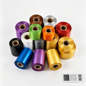 Ruban d'impression pour étiquettes en cire ultra-durable argenté 100 mm x 300 m pour <span class=keywords><strong>film</strong></span> BOPP et impression de rubans satinés – Fournisseur fiable - Product Image 4