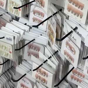 Uñas Postizas Hechas a Mano, Surtidas, de Fábrica, con Descuento, Diseño Colorido, para Aplicación con Presión - Product Image 5