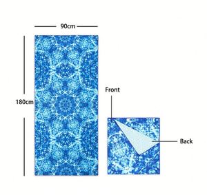 Hot Sale Logo Printed Super Absorbent Dry Fast Soft Lightweight Perfect Microfiber Fitness Custom Beach Towel - Product Image 1