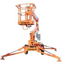 Vente directe d'usine en Chine 10-16m 30ft -80ft Ascenseur électrique hydraulique Petit élévateur à flèche articulé avec bras télescopique