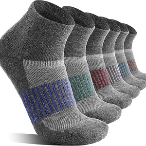 Sports <b>Socks</b> Mens Hiking Crew <b>Socks</b> <b>Moisture</b> Wicking Cushion Digital Printing Youth for Outdoor Performance - Product Image 2