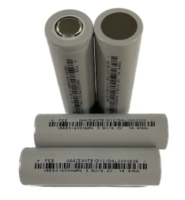 FEB 1865 4000mah 3.7V 3C Cylindrical Lithium Ion Batteries 18650 Battery Rechargeable Batteries 3.7V 4000mAh