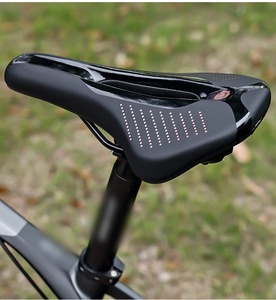 <span class=keywords><strong>Asiento</strong></span> de <span class=keywords><strong>Bicicleta</strong></span> <span class=keywords><strong>para</strong></span> Carretera, Sillín de PU Ultraligero, Transpirable y Cómodo, Cojín de <span class=keywords><strong>Asiento</strong></span> Suave y Cómodo <span class=keywords><strong>para</strong></span> Ciclismo Deportivo y de Carreras - Product Image 4