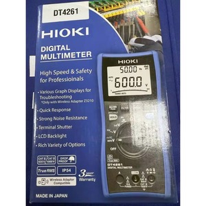 ฮิโอกิ DT4261-90 TRMS มัลติมิเตอร์แบบดิจิตอล 1000V AC/DC อะแดปเตอร์ไร้สาย - Product Image 3