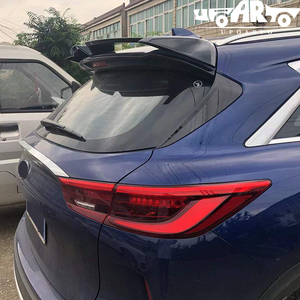 Prix de gros Pièces automobiles Aileron de coffre arrière en plastique ABS aspect fibre de carbone pour Infiniti QX50 2018 2019 2020 - Product Image 3