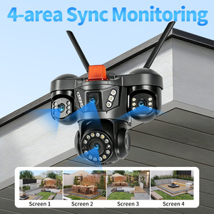 Cámara de Vigilancia Solar con Sensor CMOS, Monitoreo Remoto por Teléfono Móvil, Aplicación HiEasy, Cámara Dual HD para Exteriores, 4G, IP66 - Product Image 5