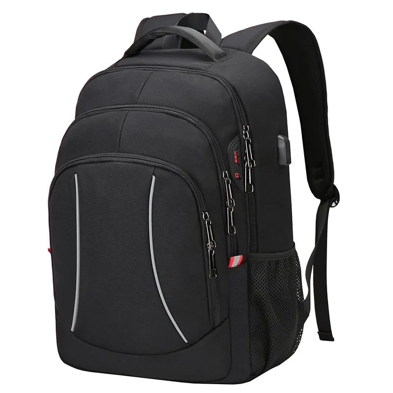 usb charging laptop backpack business travel anti theft waterproof backpack men school 15.6 inch Laptop Backpack