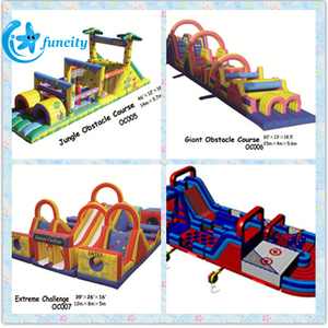 Dành cho người lớn ngoài trời khởi động trại bọt lớn chạy trò chơi thương mại Nhà bị trả lại Inflatable <span class=keywords><strong>Ninja</strong></span> khóa học trở ngại - Product Image 4