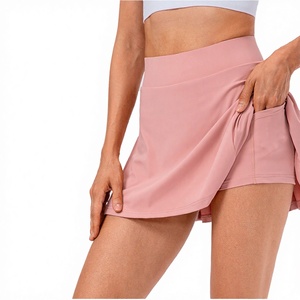 Plus Size Women's Tennis <b>Skirt</b> Custom Printed Logo Breathable 90%Polyester 10%Spandex 220g Pleated <b>Elastic</b> Waist Custom Brand - Product Image 3