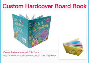 Caifeng - Libros de Cartón Personalizados a Todo Color para Niños de <span class=keywords><strong>1</strong></span> a 3 Años, Impresión CMYK, Encuadernación Perfecta de Alta Calidad, Laminación de Película - Product Image 6