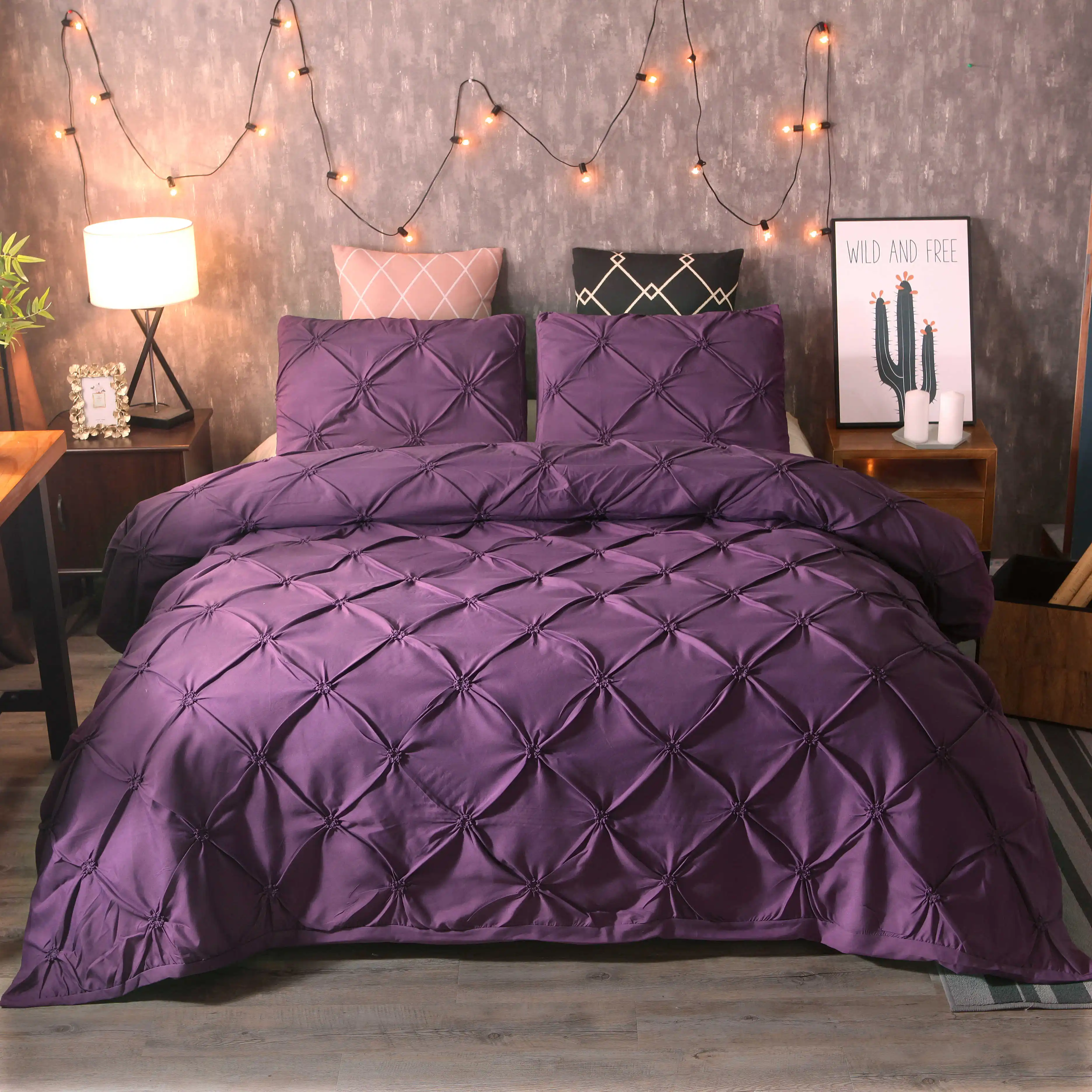 Factory Supplier Comforter Sets Bedding Set & Collections King Sizes Duvet Cover Set