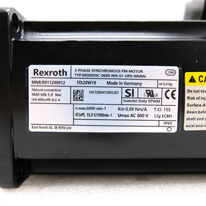 มอเตอร์ MSK050C-0600-NN-S1-UP0-NNNN รุ่นดั้งเดิม R911299912 IndraDyn S มอเตอร์ซิงโครนัสแบบเพลาลูกบิด - Product Image 1