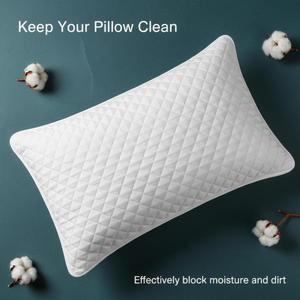 <span class=keywords><strong>Taie</strong></span> d'<span class=keywords><strong>oreiller</strong></span> matelassée moderne en fibres chimiques pour adultes, avec couche isolante protectrice, <span class=keywords><strong>anti</strong></span>-huile, <span class=keywords><strong>anti</strong></span>-salissures et <span class=keywords><strong>anti</strong></span>-acariens pour hommes - Product Image 3