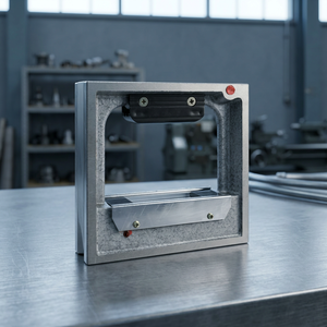 Nivel de burbuja cuadrado de precisión de grado industrial TTAKE, sensibilidad de 0.05 mm, rango de medición de 150 mm, hecho de acrílico y aluminio para nivelación - Product Image 2