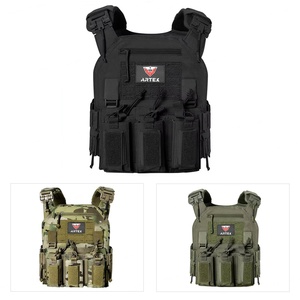 เสื้อกั๊กยุทธวิธีกลางแจ้งแบบปลดเร็ว ปรับได้ สำหรับการล่าสัตว์ พร้อมระบบ PALS Molle - Product Image 3