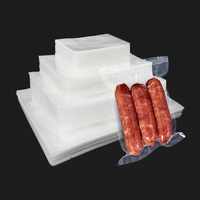 Sacs en plastique transparents sur mesure, de qualité alimentaire, imprimés en héliogravure, scellables sous vide, compatibles micro-ondes, pour viande, fruits de mer, riz