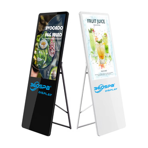 เครื่องจ่ายป้ายราคาแบบดิจิทัล IPI49A พร้อมจอ LCD สำหรับใช้งานภายในอาคาร  พร้อมปฏิทิน LCD และหน้าจอสัมผัสแบบคีออสก์ - Product Image 2