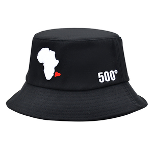 Custom <b>Flat</b> Embroidery Design Cotton Twill Fishermen <b>Hats</b> Outdoor Sun Protection Private Label Bucket <b>Hat</b> Manufacturer - Product Image 4