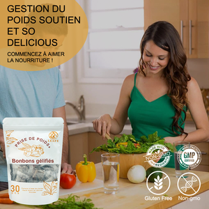 Gomitas para Aumentar el Apetito y el Desarrollo Muscular con Alto Contenido de Proteínas, Suplemento Alimenticio en Bolsa, Gomitas para Aumentar de Peso Rápidamente para Mujeres - Product Image 2