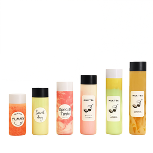 Botellas de Plástico Desechables Ecológicas para Cerveza Artesanal y <span class=keywords><strong>Sidra</strong></span> para Llevar con Etiquetas Personalizadas y Tapas Corona Seguras - Product Image 3