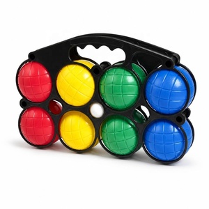 Ensemble <span class=keywords><strong>de</strong></span> boules <span class=keywords><strong>de</strong></span> <span class=keywords><strong>pétanque</strong></span> lumineuses personnalisées, 8 boules <span class=keywords><strong>de</strong></span> 72 mm en <span class=keywords><strong>plastique</strong></span>, jeu <span class=keywords><strong>de</strong></span> <span class=keywords><strong>pétanque</strong></span> pour extérieur et jardin, vente en gros - Product Image 3