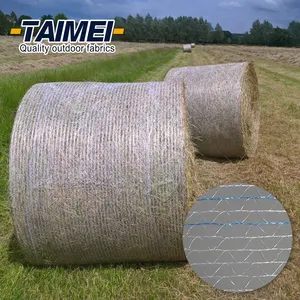 Landwirtschaft Kunststoff Mesh Stroh Silage Heuballen netz Wrap Bale Warp Net für die Farm