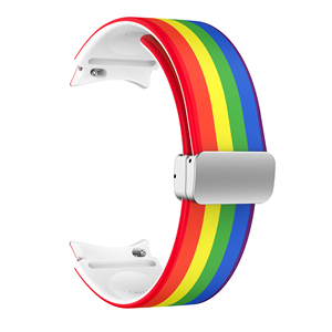 <span class=keywords><strong>Bracelet</strong></span> <span class=keywords><strong>de</strong></span> <span class=keywords><strong>montre</strong></span> intelligent en silicone respirant pour l'été, imprimé magnétique, pour <span class=keywords><strong>montre</strong></span> <span class=keywords><strong>Samsung</strong></span> série <span class=keywords><strong>4</strong></span>/5/6/7 - Product Image 3