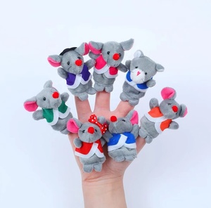 Bán Buôn Trung Quốc Nhà Máy Tùy Chỉnh Ngón Tay Con Rối Động Vật Sang Trọng Con Rối Mềm Sang Trọng Dễ Thương Động Vật Cho Bé Đồ Chơi Giáo Dục - Product Image 5