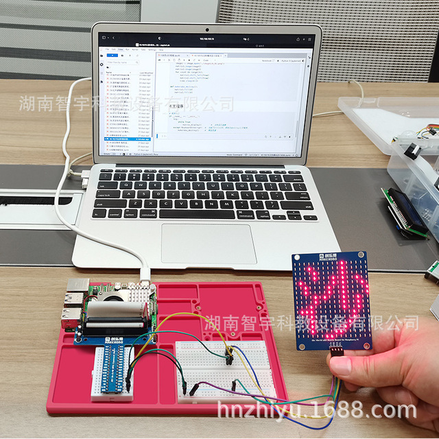 NVIDIA Beginner-Friendly Raspberry Pi 5 Sensor Development Kit with Python Programming and AI Prototyping