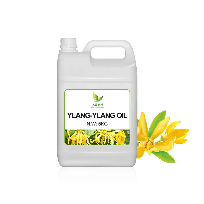 100% tinh khiết Tinh dầu xuất khẩu với số lượng lớn có thể được tùy chỉnh nhãn bán buôn Ylang Ylang Tinh dầu mỹ phẩm hương liệu