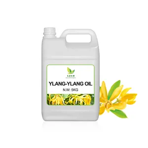 100% pure essential oil export in bulk can be customized label wholesale Ylang Ylang essential oil cosmetics aromatherapy