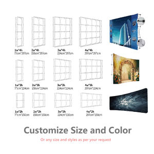Stoffen Pop-Up Displaystandaard Met Draagtas Voor Beurzen Achtergrond Stand <span class=keywords><strong>Banner</strong></span> Pop-Up Stand - Product Image 3