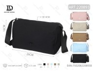 Borsa a Tracolla in Taslon per Donna, Chiusura con Zip, Uso Quotidiano per Tutte le Stagioni - Product Image 1